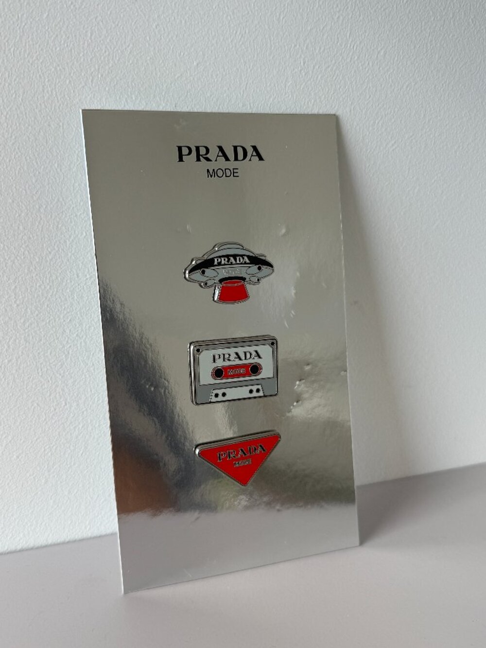 New Prada Mode 2026 Collectors Pins Set of 3